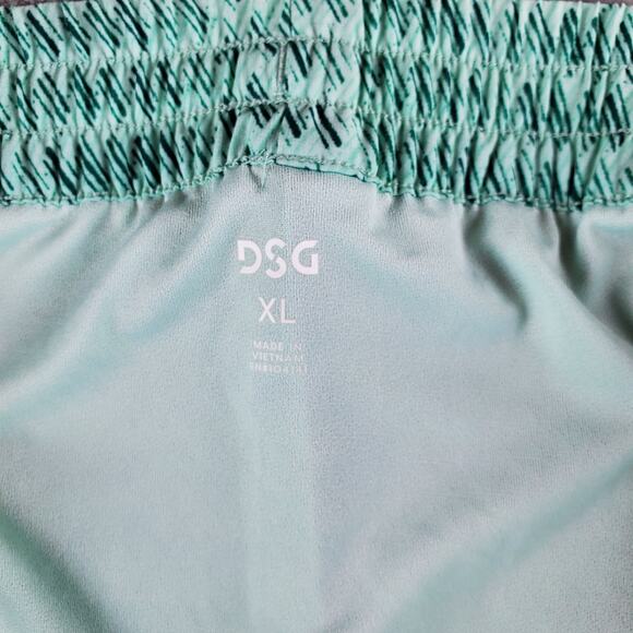 DSG Mid Rise Running Shorts Lined Hashtag Teal 3in Inseam Womens Size XL New - Picture 5 of 7